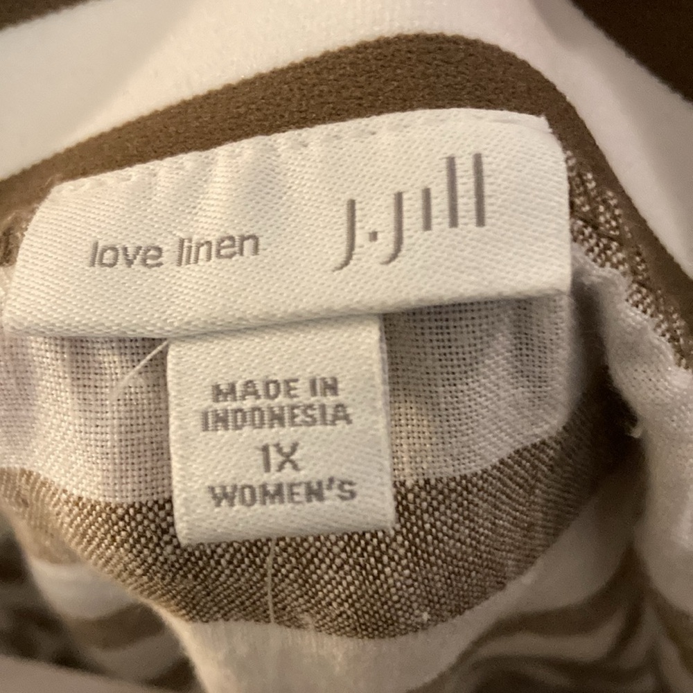 NEW! JJill skirt in washable linen! - Picture 4 of 10